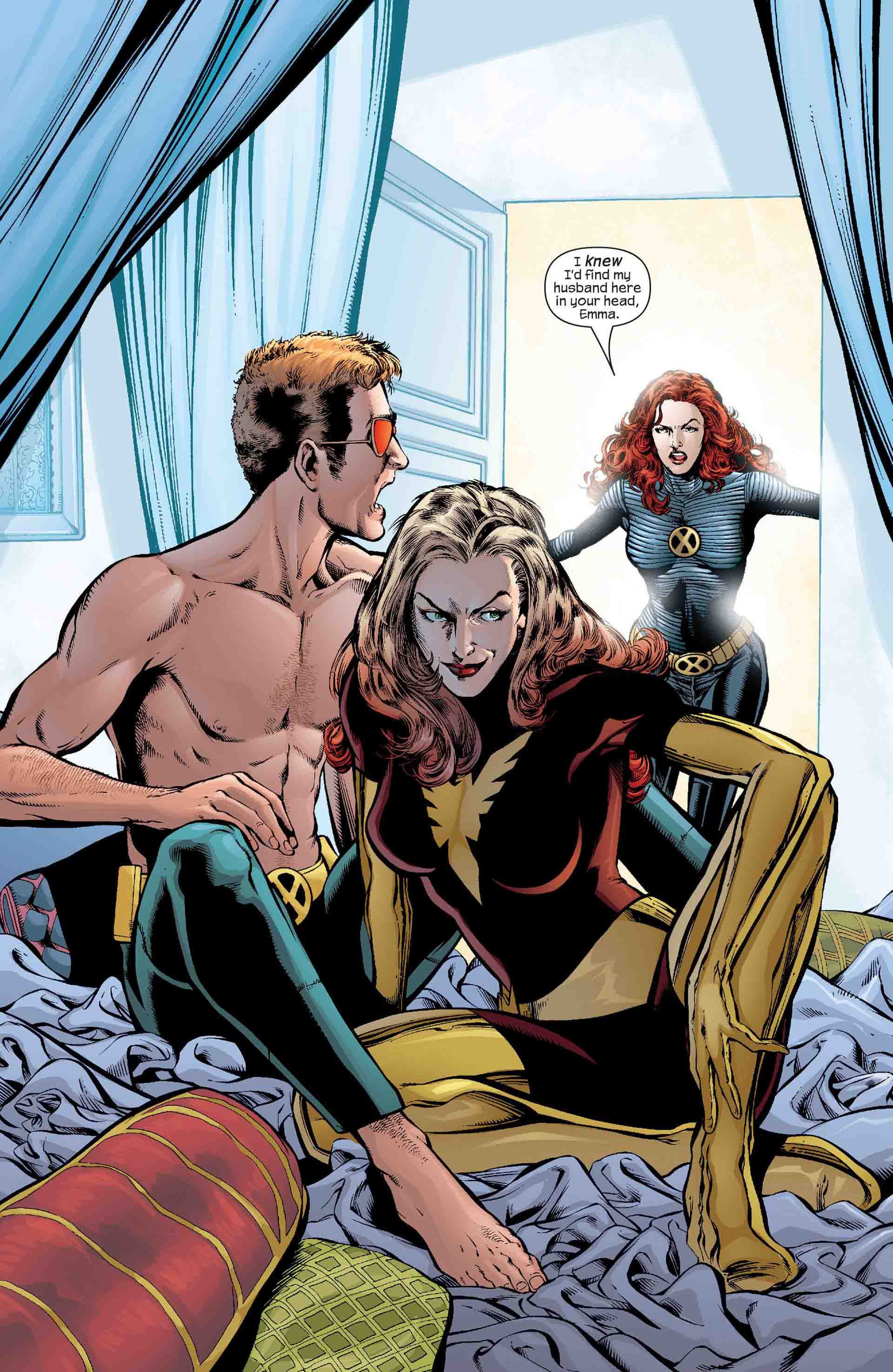 خیانت سایکلاپس به جین گری در سری New X-Men