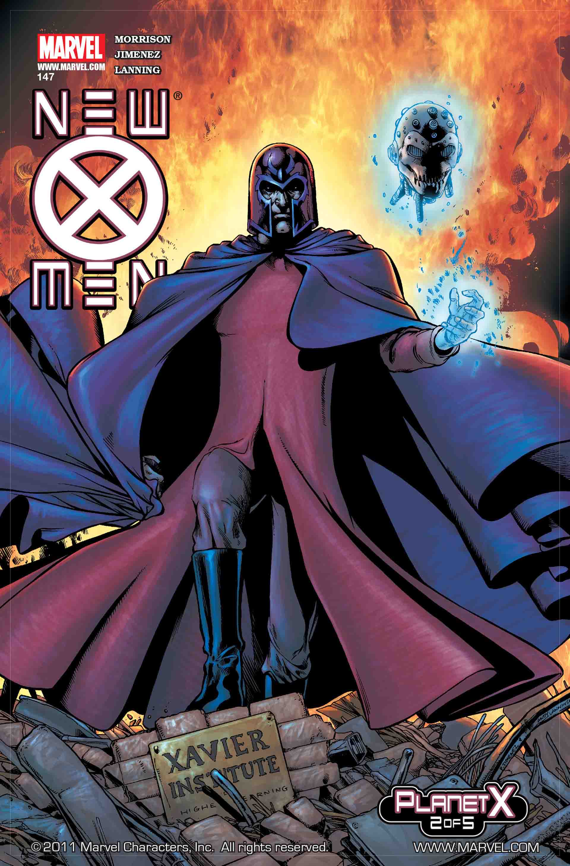 آشکار شدن هویت زورن، حضور مگنتو در سری New X-Men