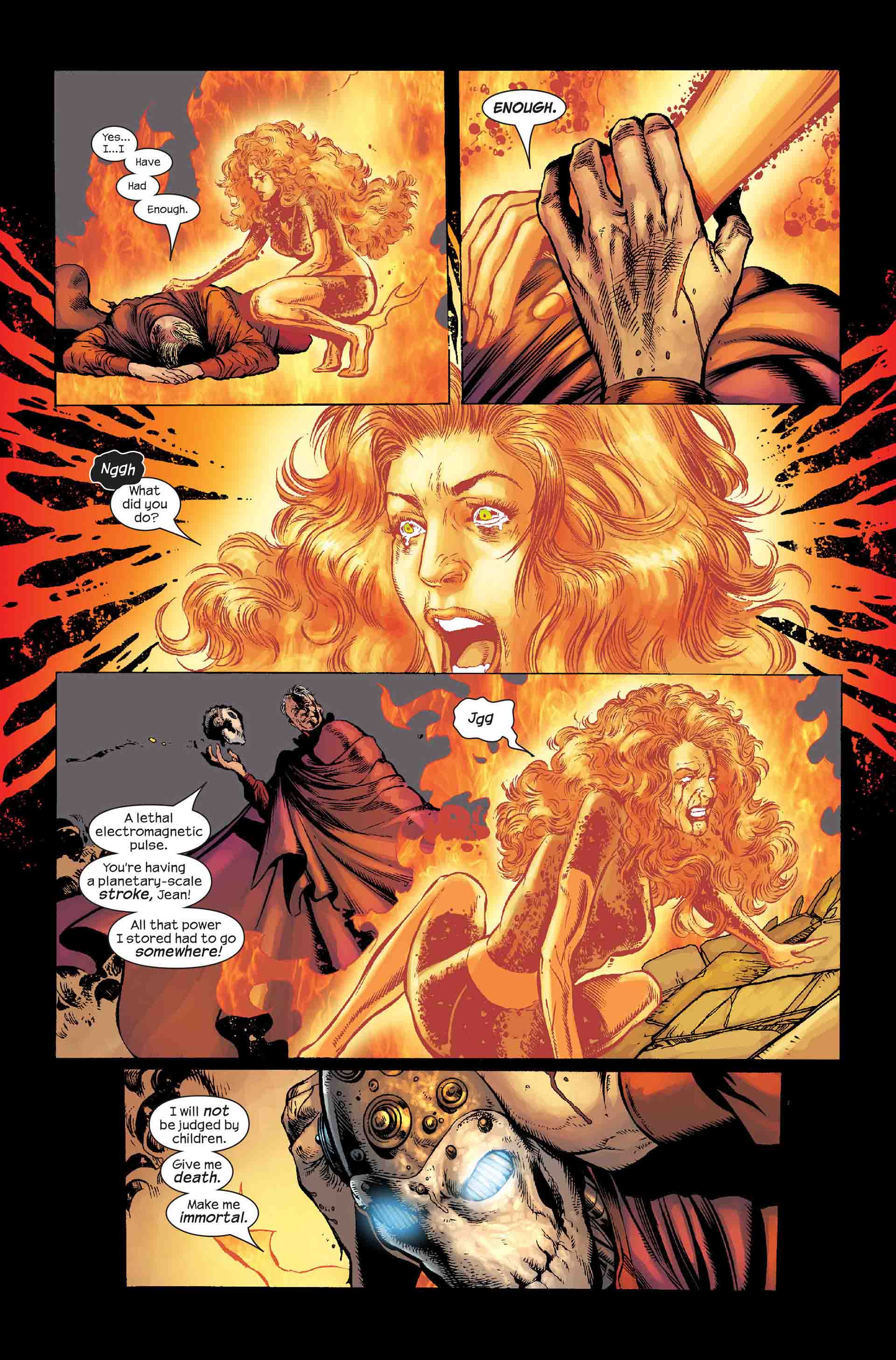 مرگ جین گری در سری New X-Men