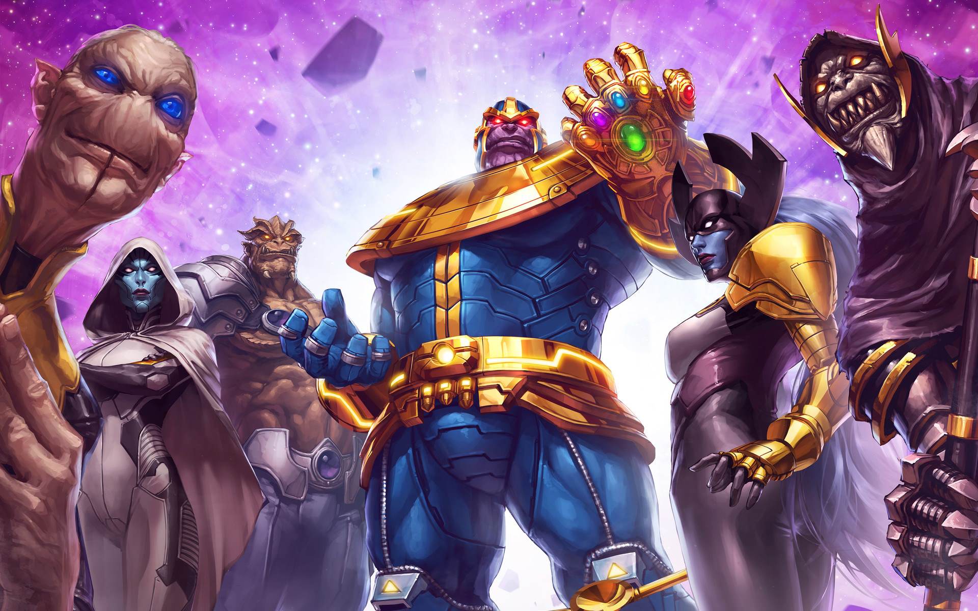 Thanos and The Black Order