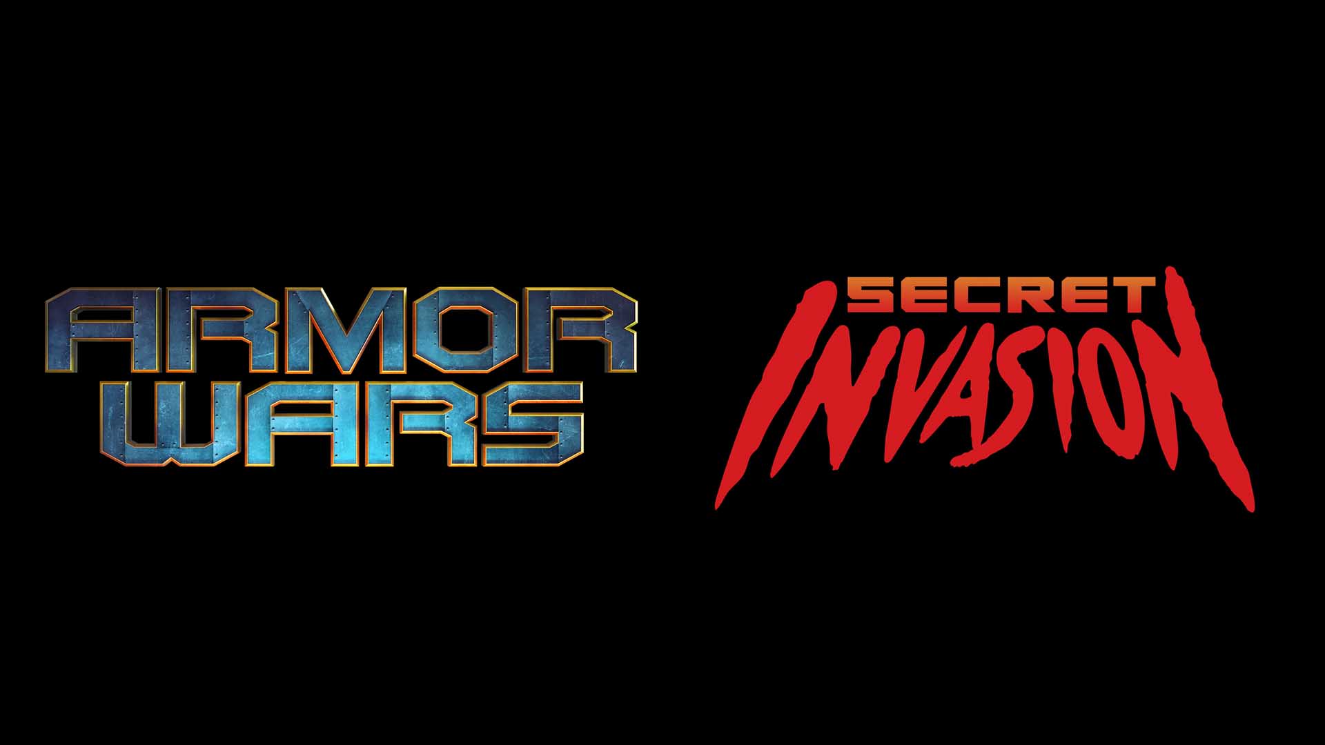 لوگوی سریال‌های Secret Invasion و Armor Wars