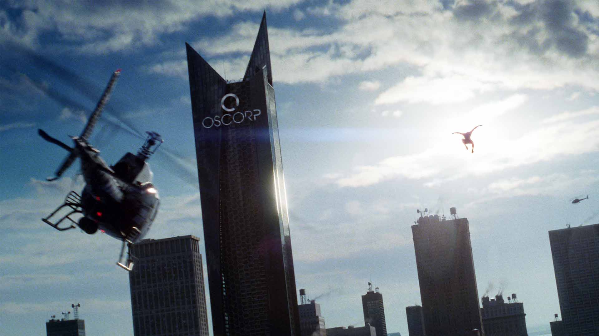 شرکت آزکورپ در فیلم اسپایدرمن